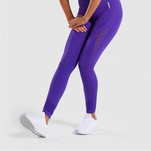 Gymshark Purple Seamless High-Rise Leggings